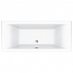 Square Double Ended Bath 1800 x 800 mm
